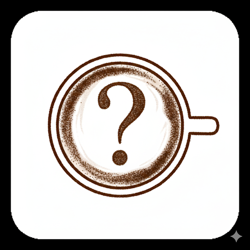 Curious & Caffeinated Logo